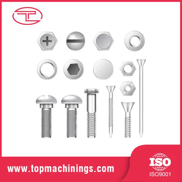 CNC treitud kinnitusdetailid
