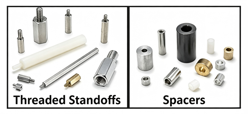 threaded standoffs and spacers